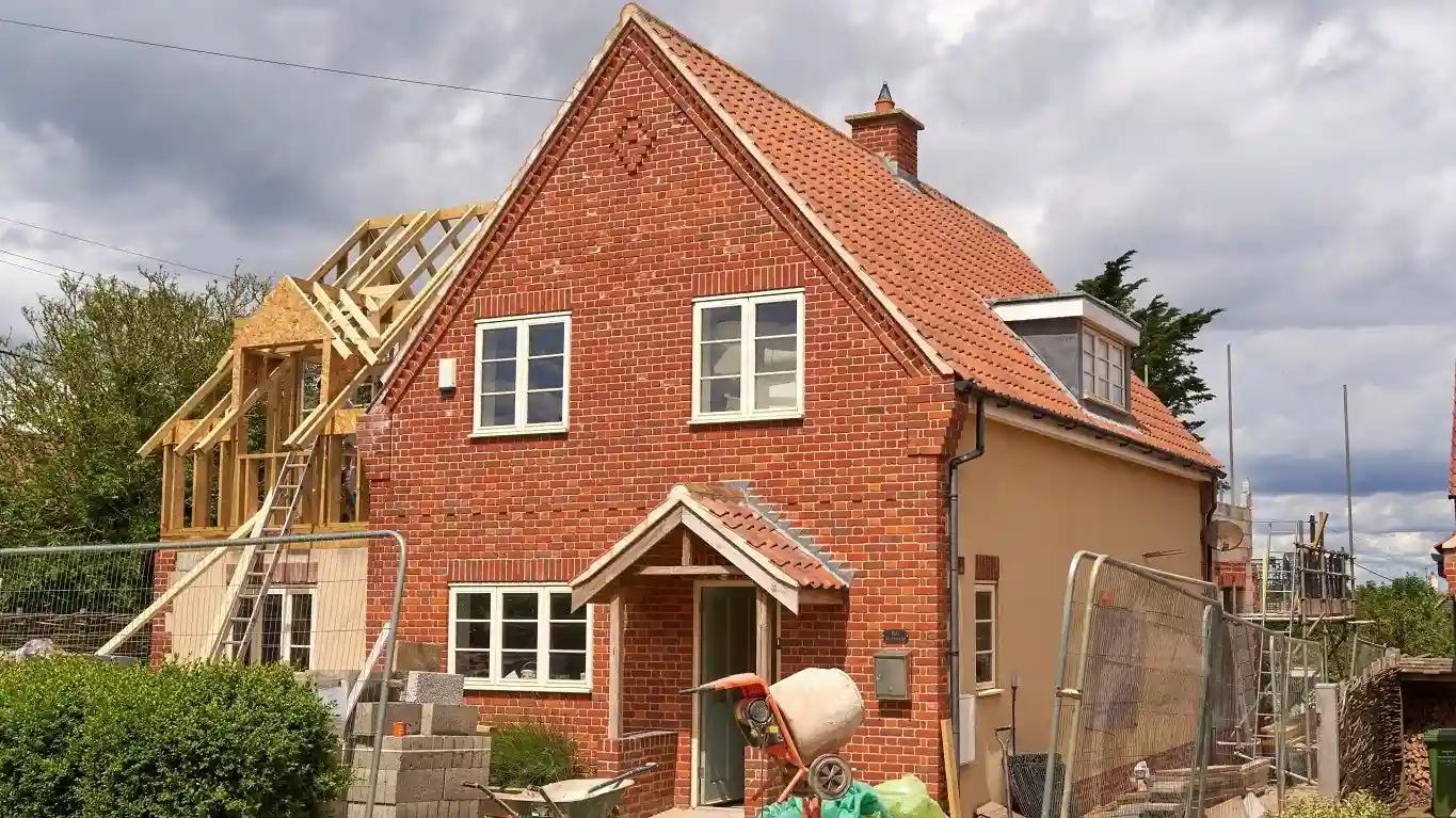 Loft conversion structural work with roof adjustments